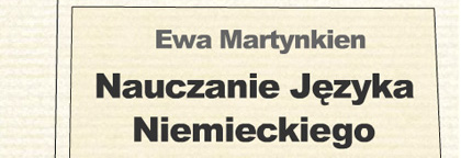 Ewa Martynkien - Nauczanie języka niemieckiego Warszawa